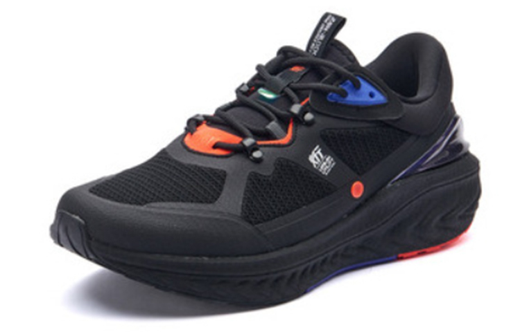 361° QU!KFOAM Comfortable Low top Running Shoes Men’s Obsidian Black