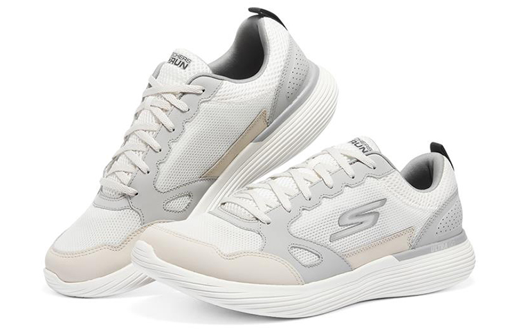 Skechers Go Run 400 V2 Running Shoes Men’s Low Top Gray/White/Pink