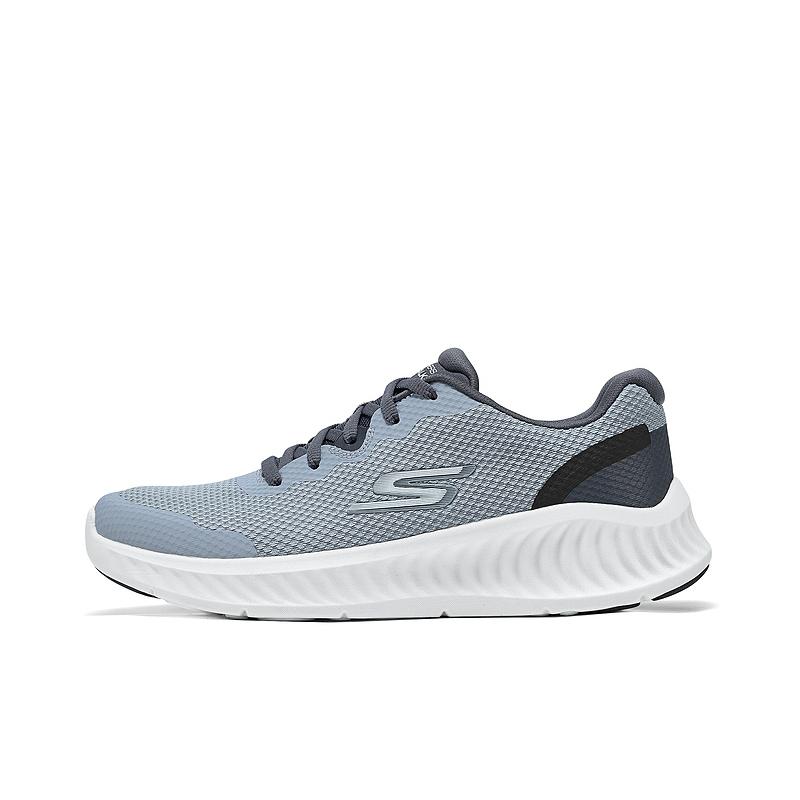 Skechers MEN’S GO WALK Abrasion Resistant Breathable Moisture Wicking Low top Running Shoes Men’s Gray
