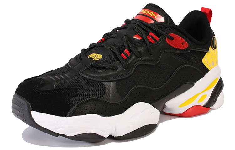 PEAK Low top Running Shoes Men’s Black Yellow