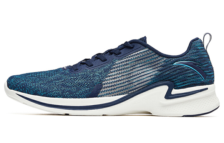 Anta Hydrogen Run II Slip Resistant Abrasion Resistant Low top Running Shoes Men’s Blue