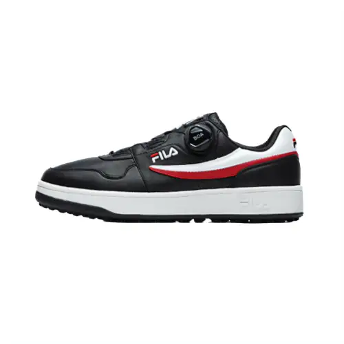 FILA Heritage FHT Wear resistant And Lightweight Low top Golf Shoes Men's Black