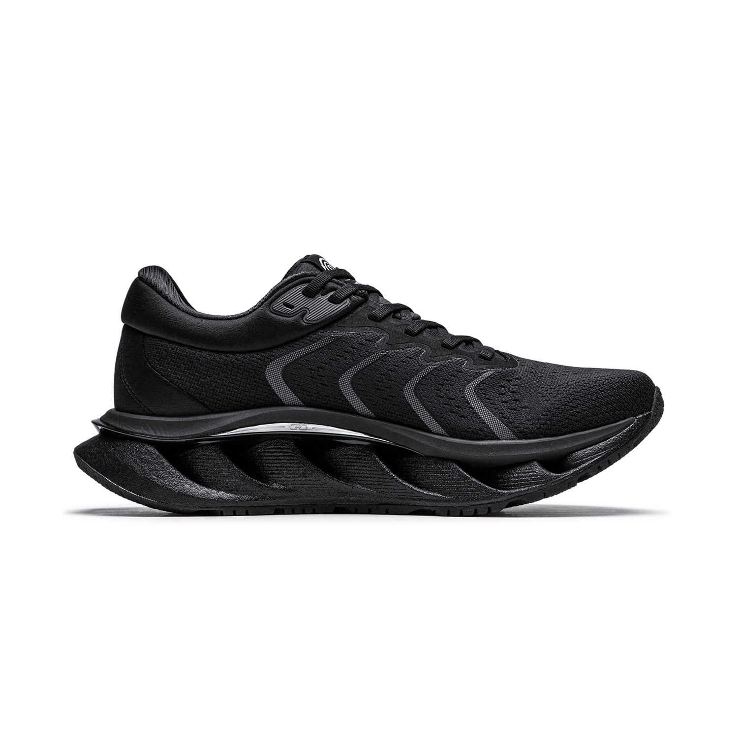 Li Ning Cushioning, Wear Resistant Low top Running Shoes Men’s Black