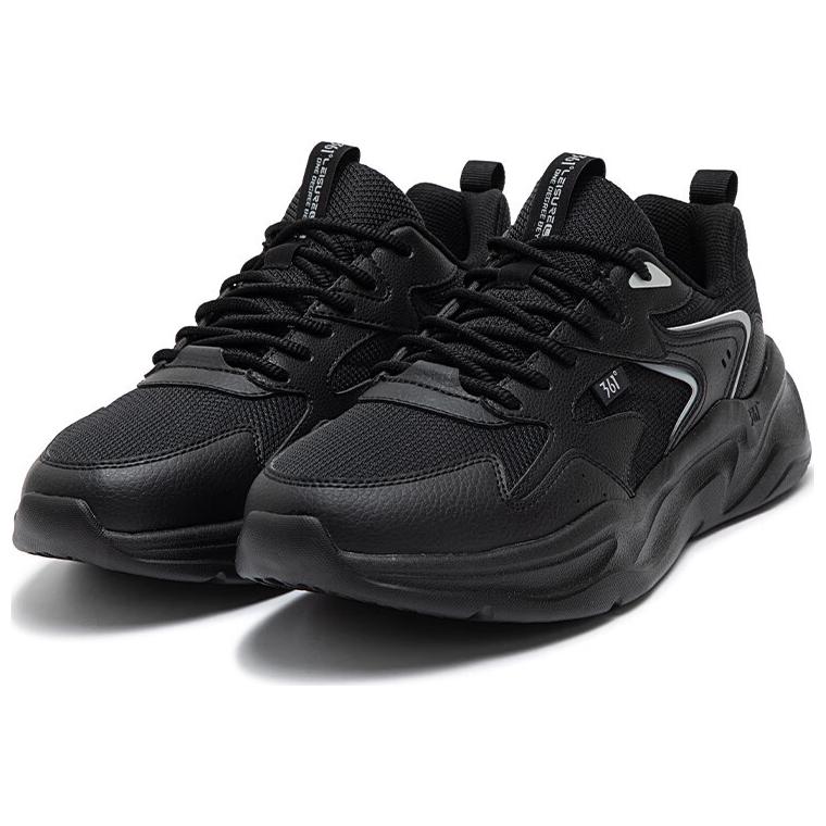 361° Breathable Low top Running Shoes Men’s Black