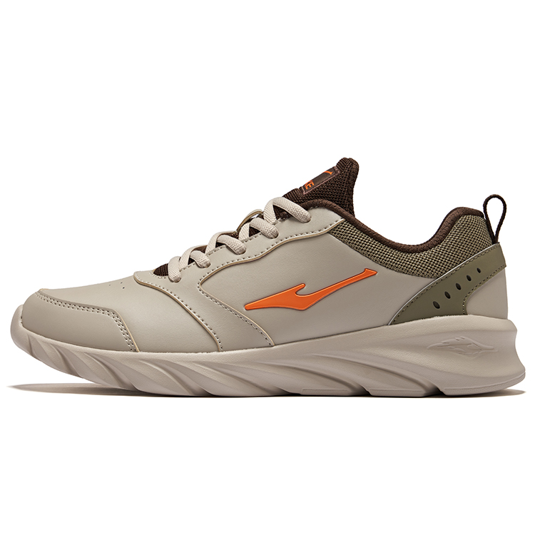 Erke Cushioning, Wear Resistant Low top Casual Training City Commuting Running Shoes Men’s Brown