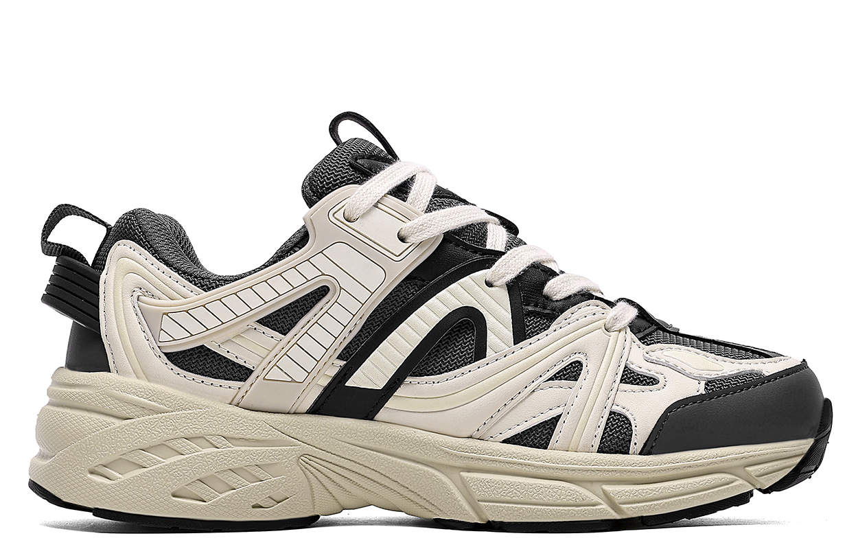 Q AND Slip Resistant, Abrasion Resistant, Height Increasing Low top Running Shoes Unisex