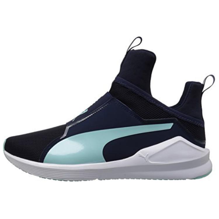 PUMA Fierce Running Shoes Women's Mid Top Black/Blue