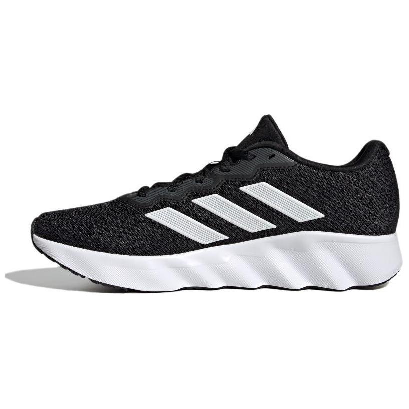 Adidas Switch Move Cushioning Slip Resistant Abrasion Resistant Low top Casual Running Shoes Unisex Black White