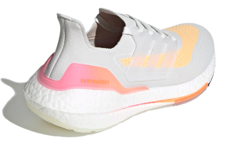 Женские кроссовки adidas ULT (серо-оранжевые) — фото 4