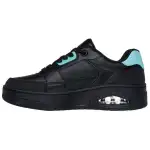 Skechers Uno Low top Casual Running Shoes Women's Black Blue