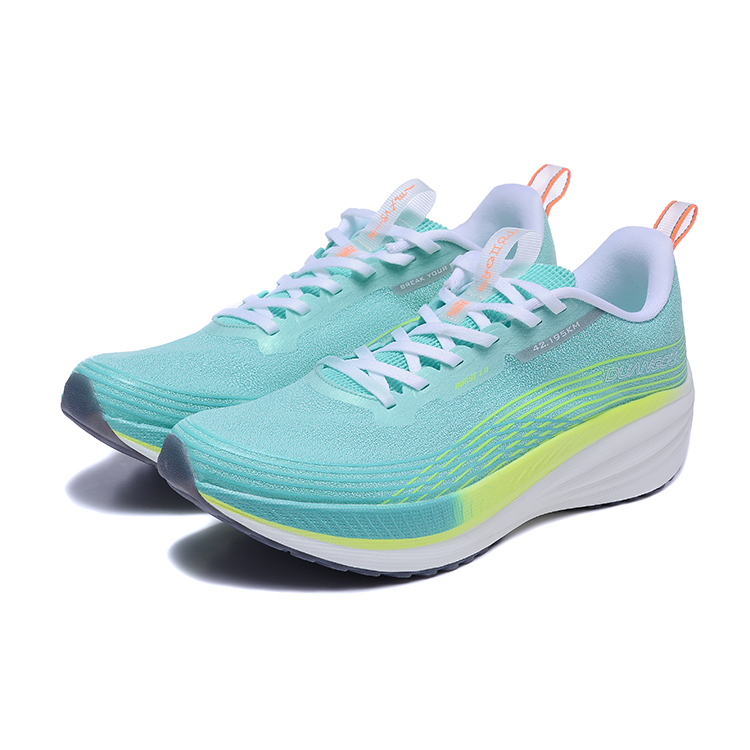 DUANGOU Cushioning Slip Resistant Abrasion Resistant Breathable Low top Full Length Air Cushion Running Shoes Unisex