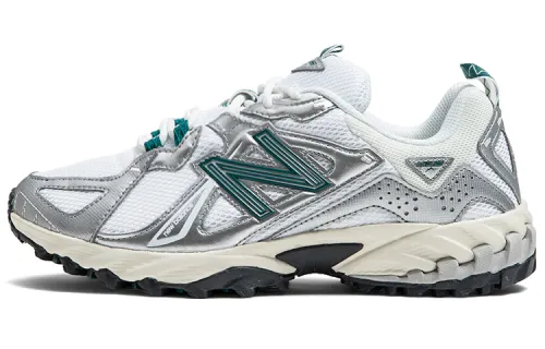 New Balance 610T Urbancore Y2K Minimalist Low Top Outdoor Functional Shoes Unisex Silver White