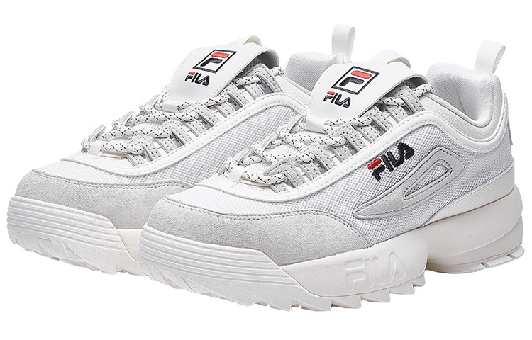Женские кроссовки Fila Disruptor 2 (белые) — фото 3