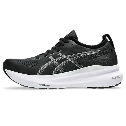 ASICS Gel Kayano 31 Narrow Black Pure Silver Women's