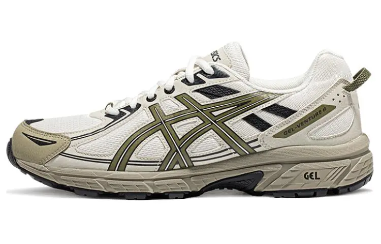 Asics Gel Venture 6 Fabric Cushioning Abrasion Resistant Cushioning, Wear Resistant Low top Running Shoes Men's
