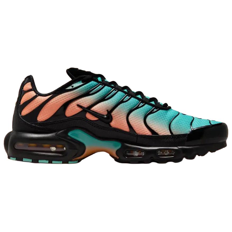 Nike Air Max Plus Mesh Abrasion Resistant Low top Casual Running Shoes Unisex Pink Cyan