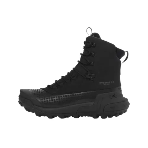 Under Armour UA Raider Waterproof Leather Short Outdoor Boots Men's Black