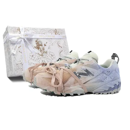 New Balance 610T Da Vinci Custom, Box, Ice And Fire Fantasy Cushioning Slip Resistant Cushioning Slip Resistant Low top