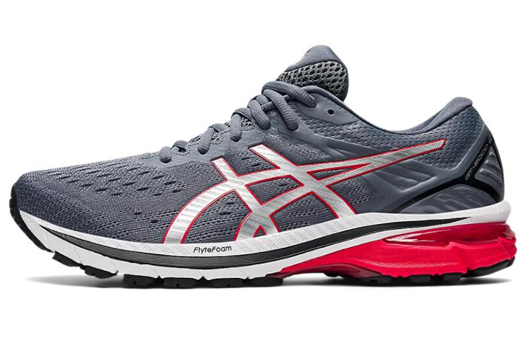 Asics GT-2000 9 breathable and wear-resistant support low-cut running shoes for men and women silver gray mid-level stability sports