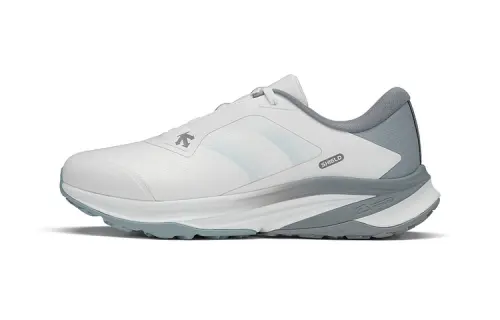 DESCENTE Enerzite Cushioning Abrasion Resistant Breathable Thermal Rebound Low top Running Shoes Men's White