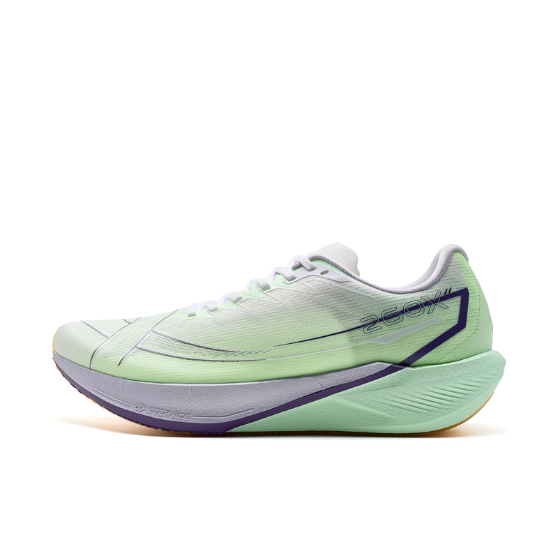 XTEP 260X 2.0 Fabric Slip Resistant Abrasion Resistant Low top Carbon Plate Running Shoes Men’s The Wizard Of Oz