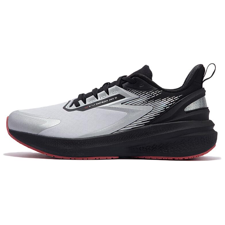 361° Rain Screen 7.0 Slip Resistant Low top Running Shoes Men’s Silver Black