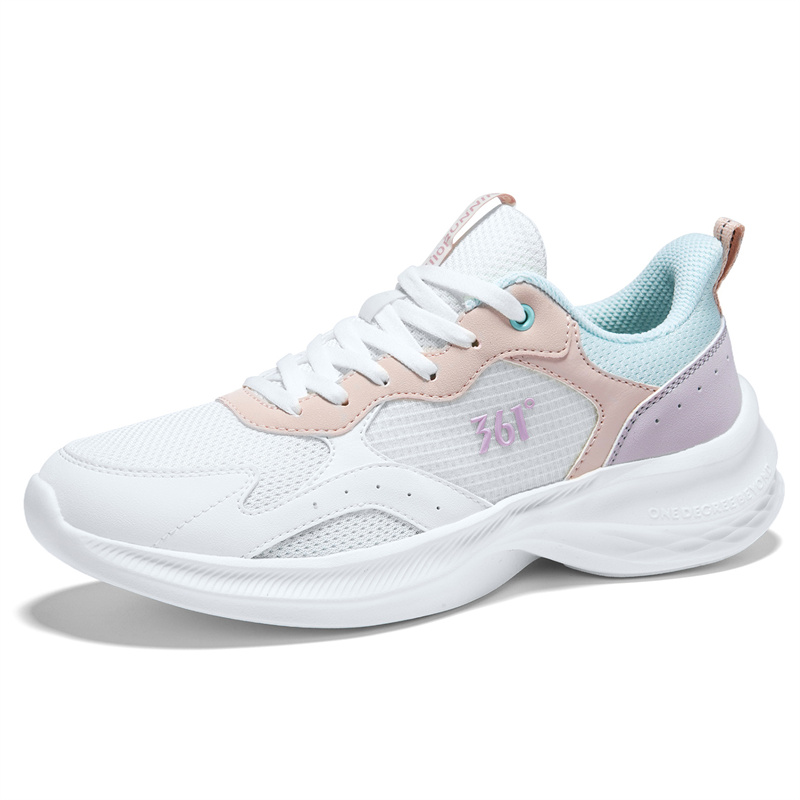 361° Low top Casual Running Shoes Women’s Feather White Sheer Blue