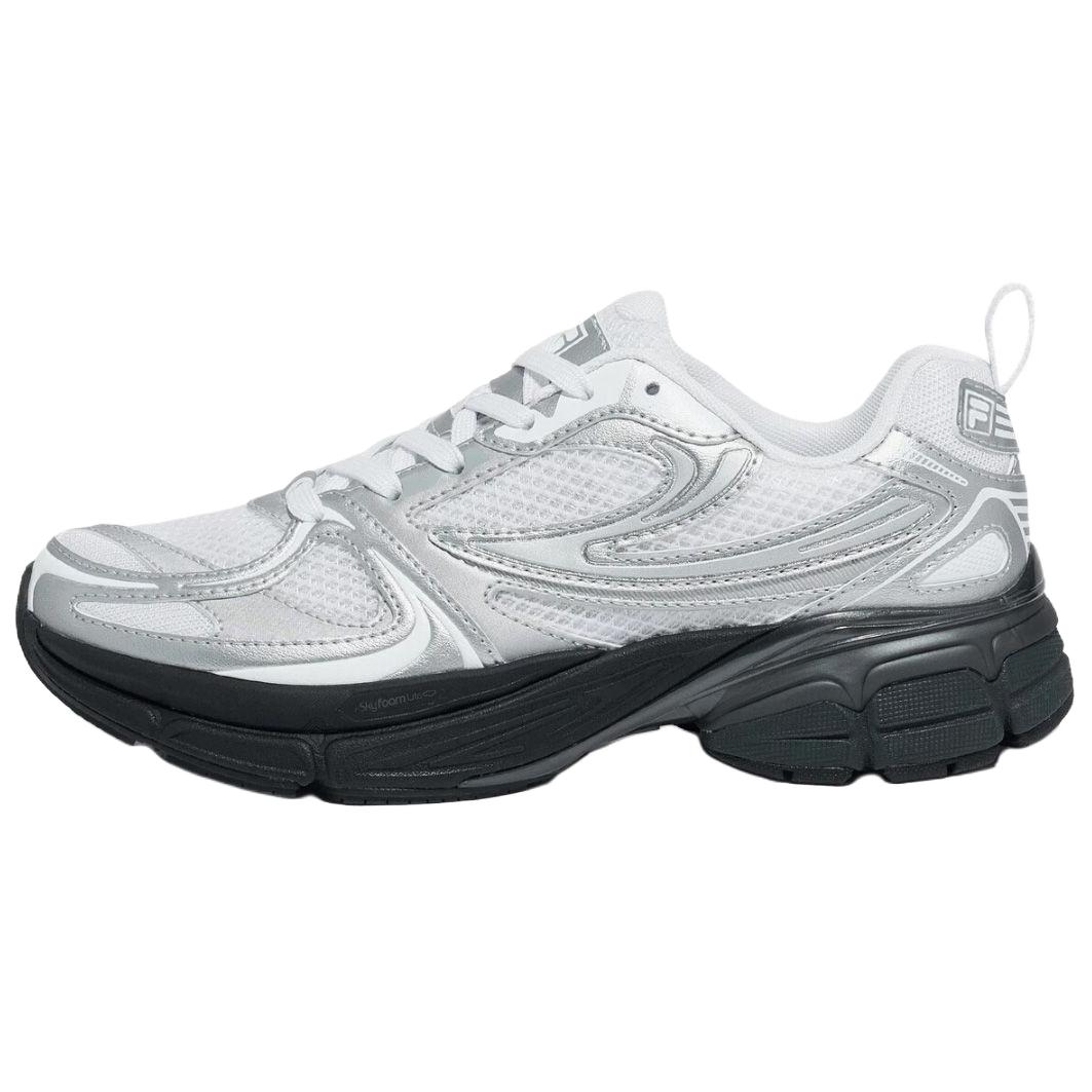 FILA Interrun V2 Soft And Comfortable Abrasion Resistant Low top Casual Running Shoes Unisex White