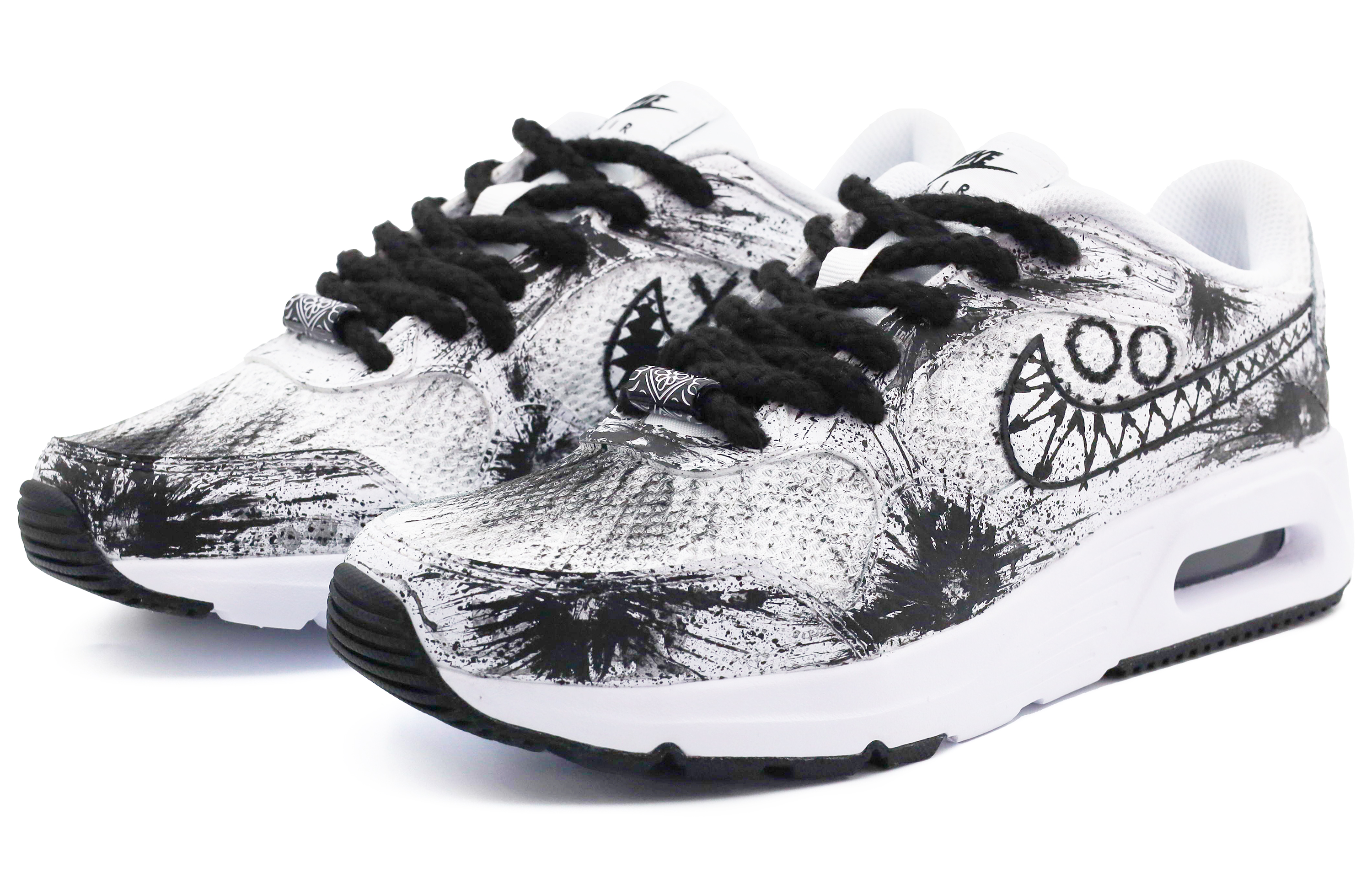 Nike Air Max SC Slip Resistant, Abrasion Resistant, Breathable Low top Running Shoes Men’s White Black