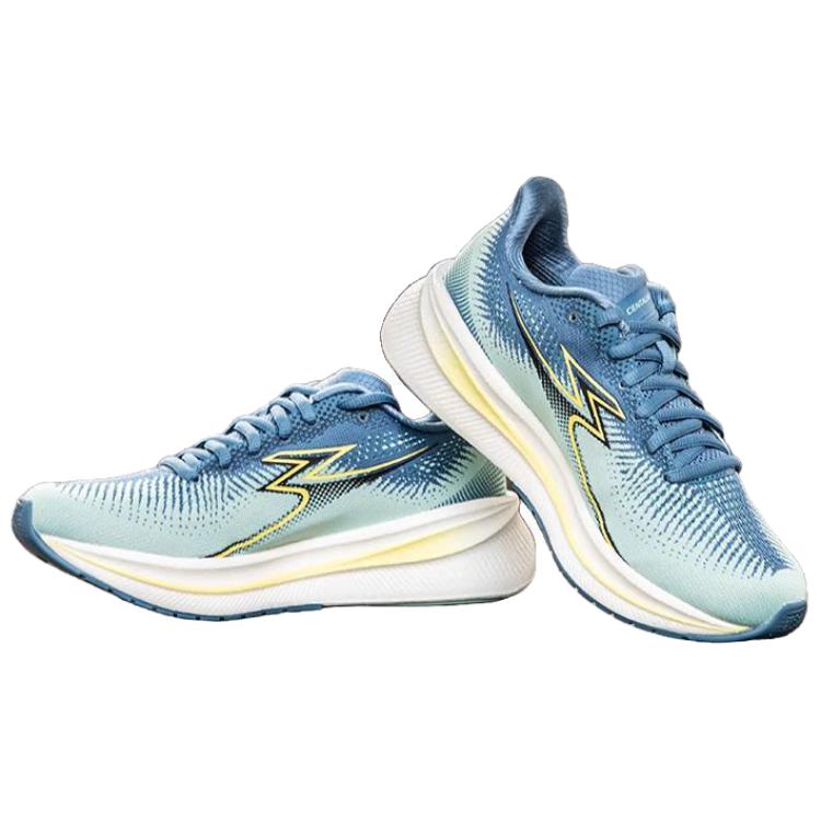 361° Centauri 2 Cushioning Slip Resistant Low top Running Shoes Women’s Blue Yellow