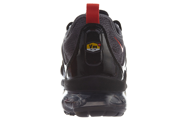 Мужские кроссовки Nike Vapormax Plus (темно-серый / красный) — Тёмно-серый / красный — фото 4