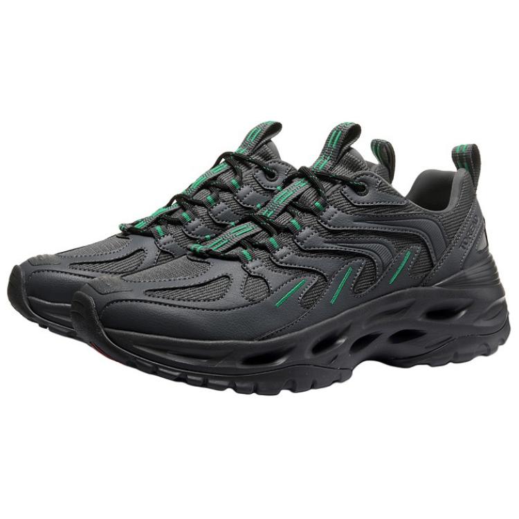 TOREAD 2.0 Upgraded, Slightly Larger Size Breathable And Slip Resistant Low top Outdoor Shoes Men’s Dark Gray Green