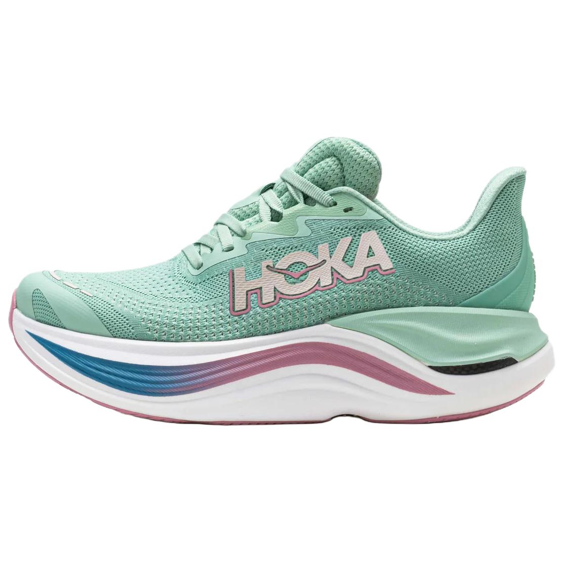 HOKA ONE ONE SKYWARD X Abrasion Resistant Support Rebound Running Shoes Women’s Green