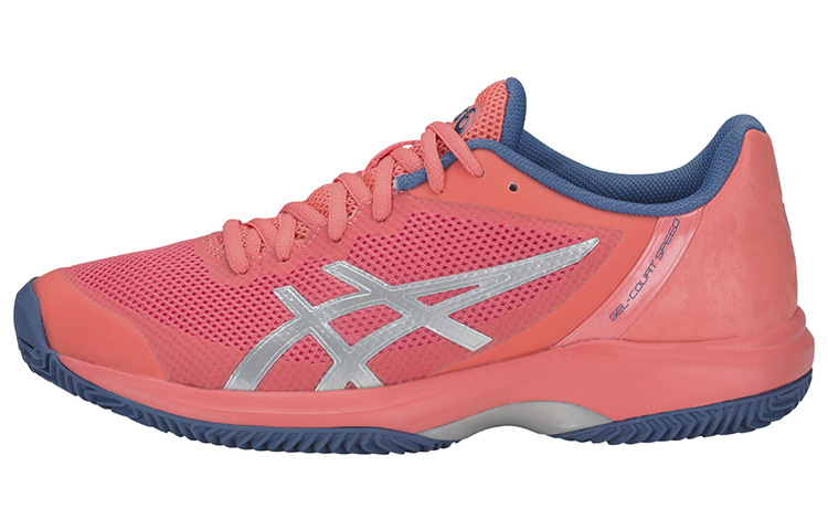 ASICS Gel Court Speed Abrasion Resistant Low top Comfortable Women's Orange