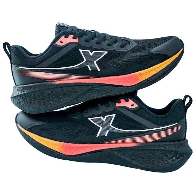 XTEP 5.0LITE Slip Resistant Abrasion Resistant Slip Resistant Abrasion Resistant Low top Running Shoes Men’s Black Pink