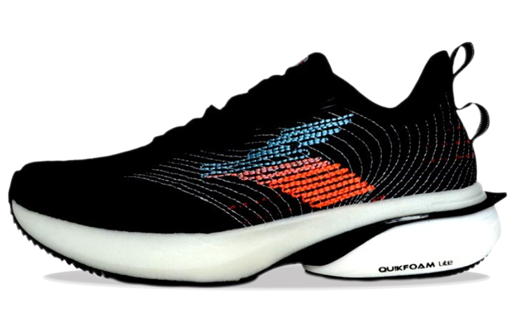361° Mesh Fabric Cushioning Breathable Abrasion Resistant Slip Resistant Low top Casual Running Shoes Men’s Black