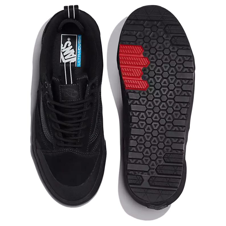 Vans Old Skool Wear resistant And Waterproof Low top Outdoor Shoes Unisex Black