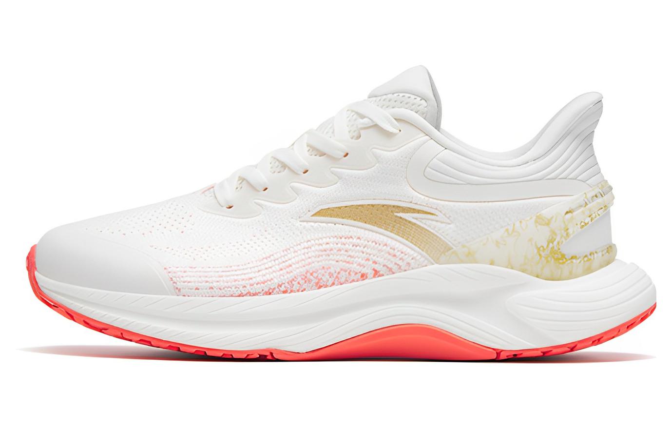 Anta Gen 3.0 Slip Resistant Textile, Synthetic Leather Abrasion Resistant Breathable Low top Running Shoes Women’s