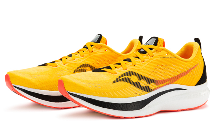 saucony Endorphin Speed 2 ViZi Gold ViZi Red
