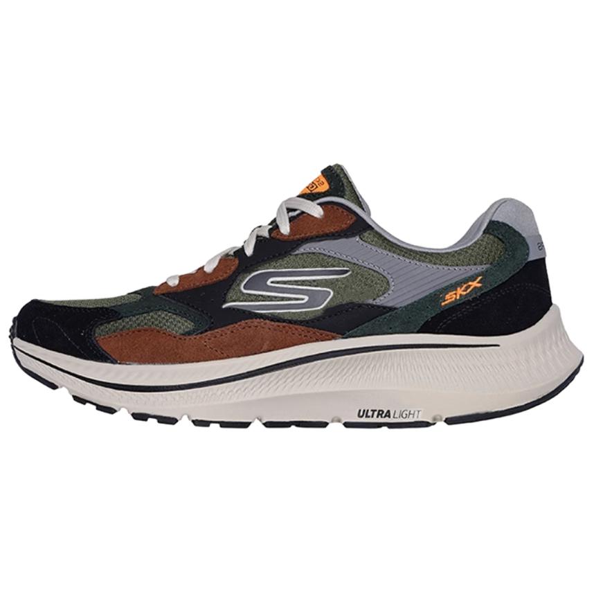 Skechers GO RUN Comfortable Low top Casual Running Shoes Men’s Black Green Brown