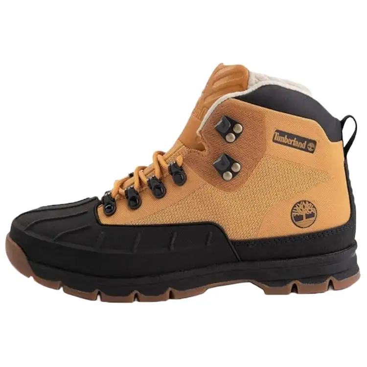 Timberland Euro Hiker Shell Toe Boot Wheat Black