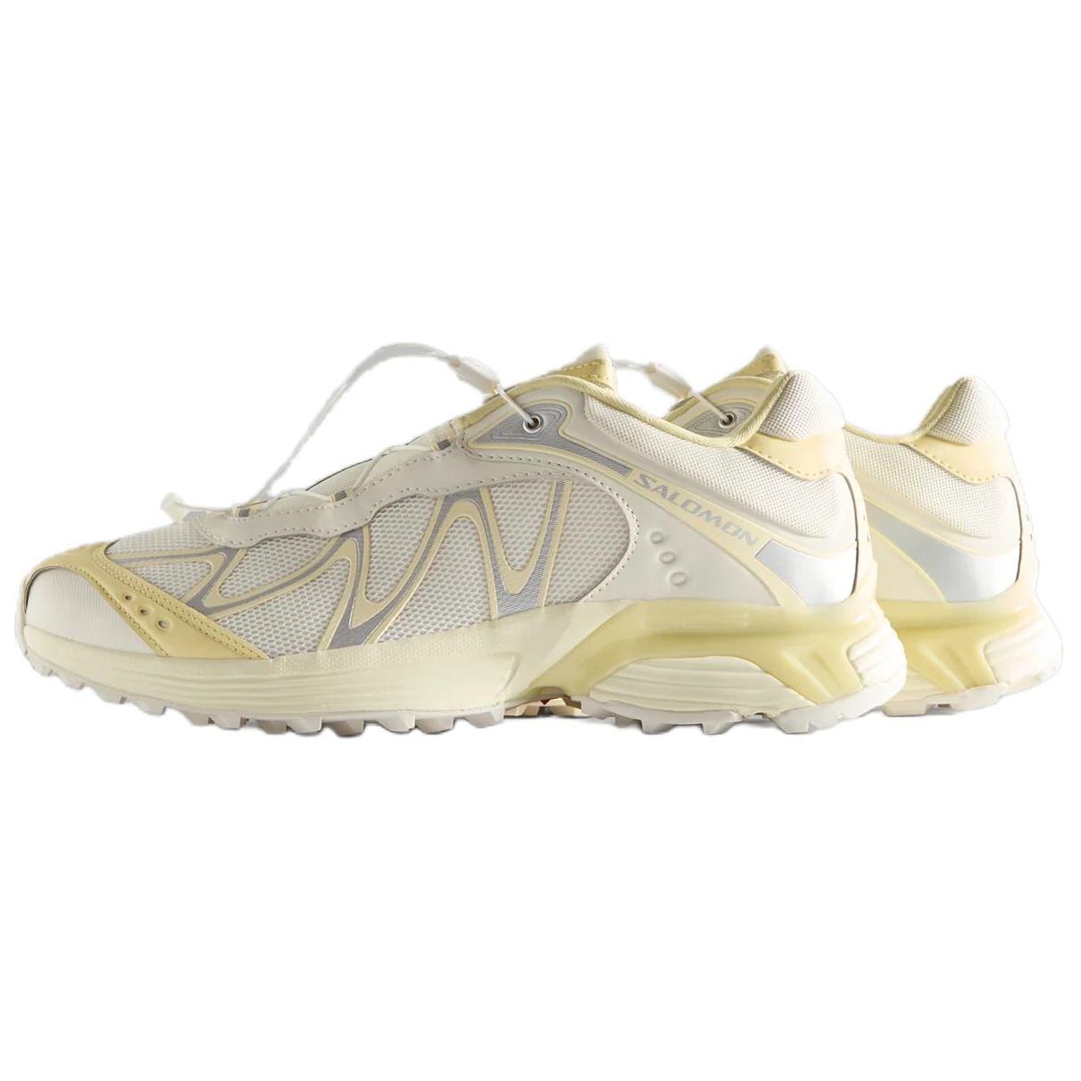 KITH x SALOMON XT WHISPER Comfortable Slip Resistant Abrasion Resistant Low top Running Shoes Unisex Vanilla White