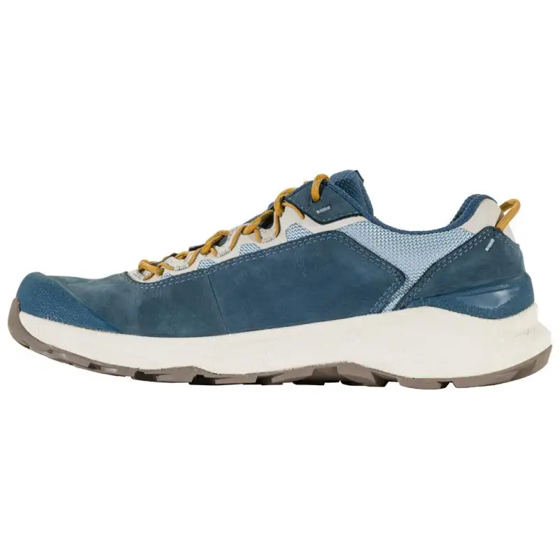 Oboz Footwear Cottonwood Cushioning, Wear Resistant Low top Outdoor Shoes Men's Blue