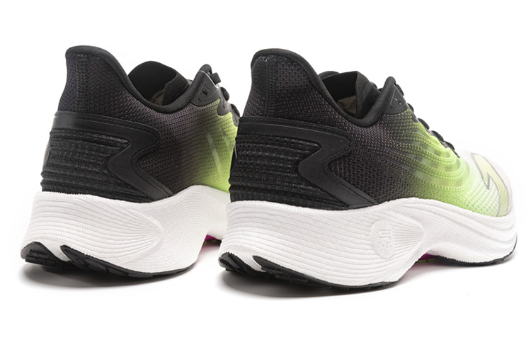 Anta MACH 2.0 Fabric Cushioning Slip Resistant Abrasion Resistant Breathable Low top Running Shoes Men’s