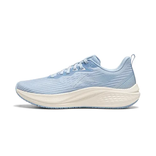 Li Ning Red Hare 7 Cushioning Slip Resistant Abrasion Resistant Low top Casual Running Shoes Women's Blue