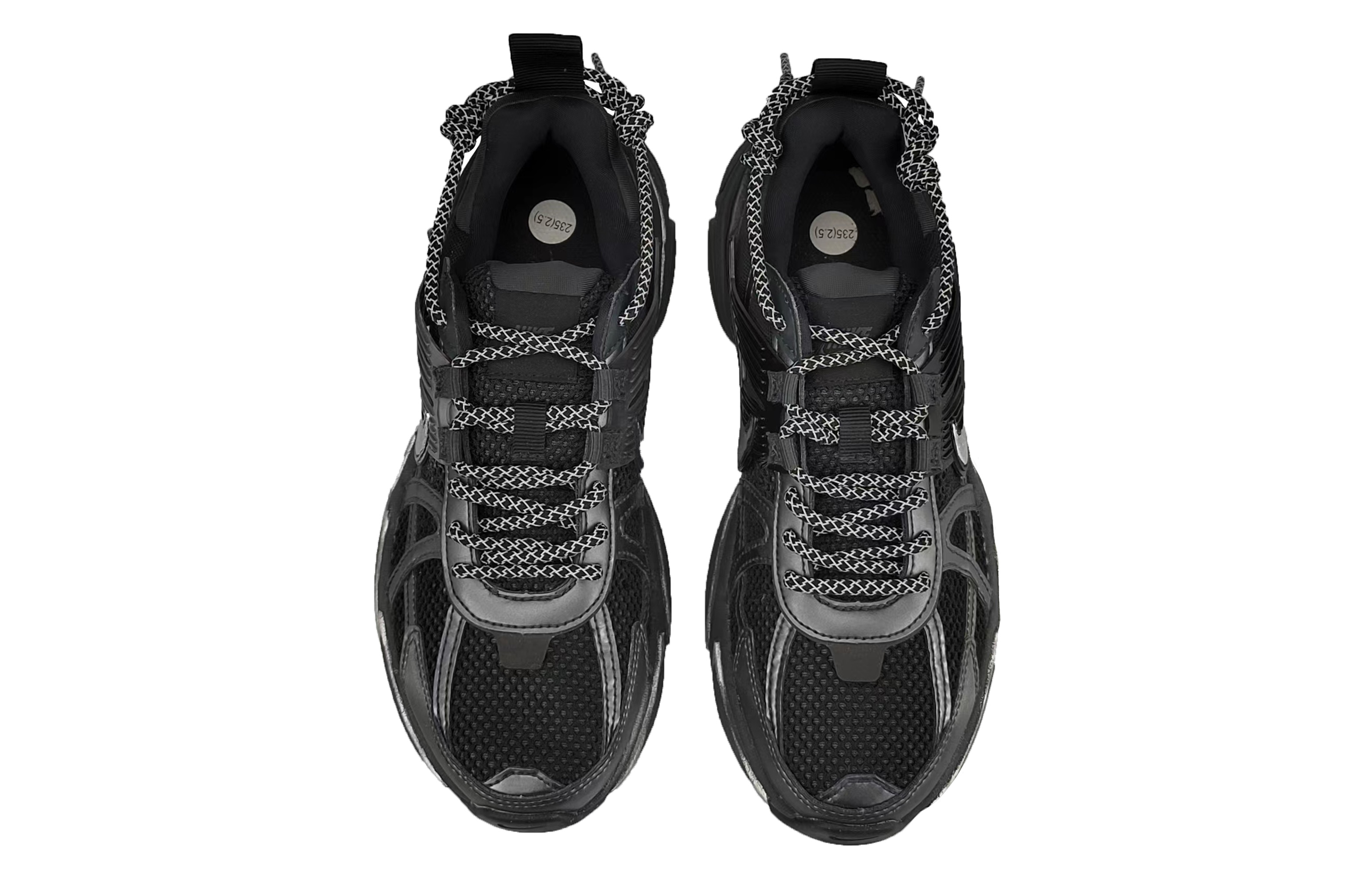 Nike V2K Run Low top Casual Running Shoes Women’s Silver Black