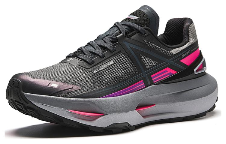Anta Cushioning Low top Running Shoes Men’s Black Red