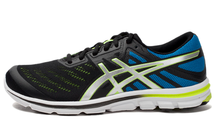Asics Gel Electro33 Comfortable Low top Running Shoes Men's Black Yellow