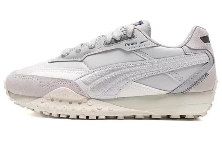 Кроссовки PUMA Blktop Rider Neo Vintage Feather Gray (бело-серые)