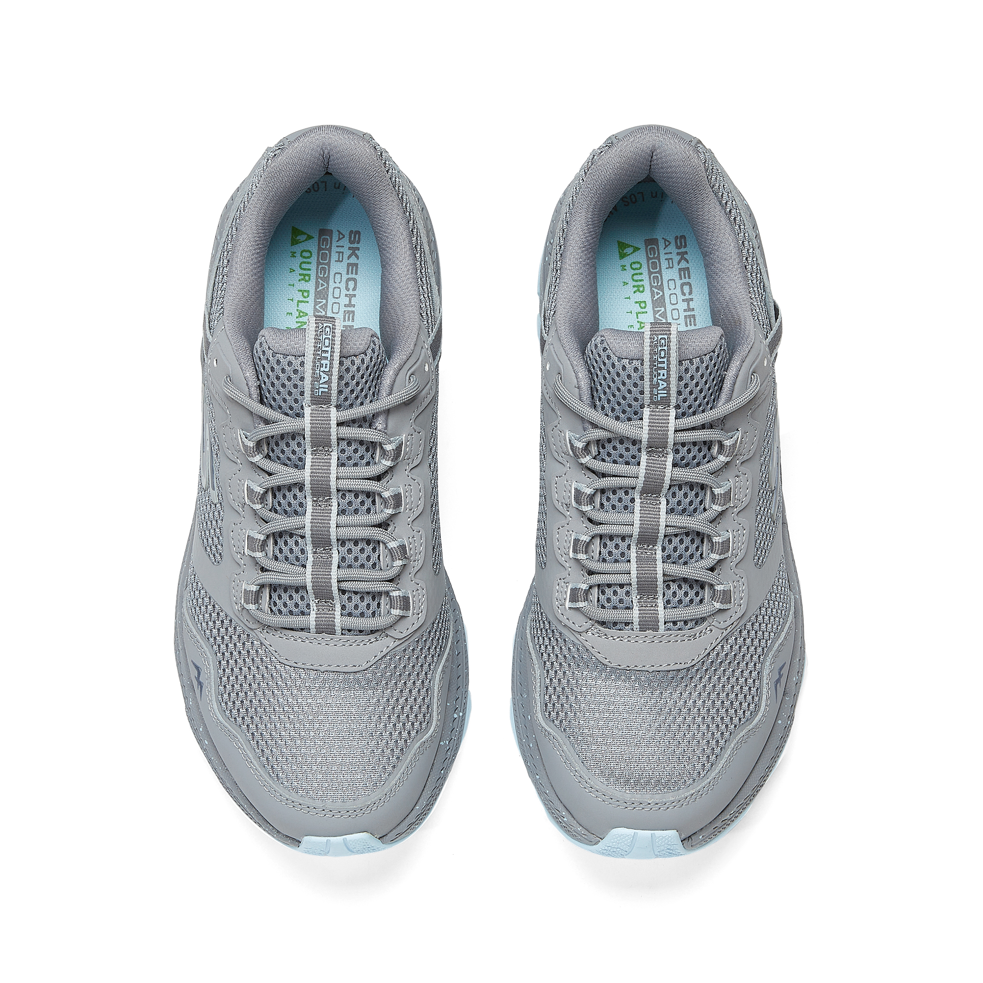 Skechers GO RUN Trail Altitude 2.0 Abrasion Resistant Low top Running Shoes Women’s Gray Blue
